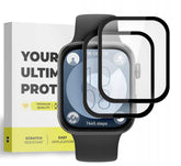 2X OJAČANO STAKLO DOOP GLASS HUAWEI WATCH FIT 3 CRNA