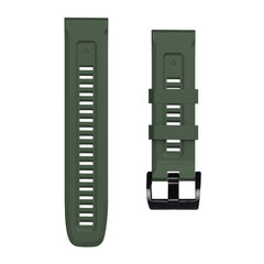 SILIKÓNOVÝ REMIENOK NA GARMIN 22MM FENIX 5 / 6 / 6 PRO / 7 DOOP EXPLORER 22MM ARMY GREEN