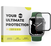 TVRĐE STAKLO ZA APPLE WATCH 45 MM DOOP HYBRID CRNO