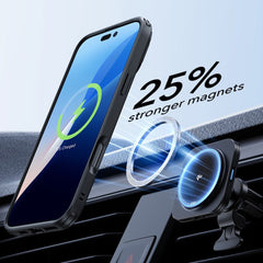 KRYT ESR CLASSIC HYBRID KICKSTAND HALOLOCK MAGSAFE & TEMPERED GLASS IPHONE 16 FROSTED BLACK