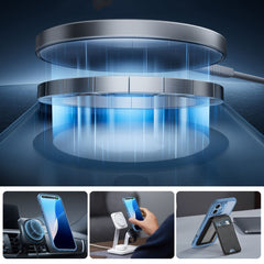 KRYT ESR CLASSIC PRO SET HALOLOCK MAGSAFE IPHONE 16 FROSTED BLUE