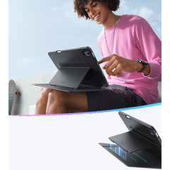 KRYT ESR FLIP HYBRID IPAD AIR 10.9” 4 / 5 / 2020-2022 / 11” 6 / 7 / 2024-2025 BLACK