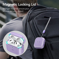 ESR ORBIT HALOLOCK MAGSAFE APPLE AIRPODS 4 LJUBIČASTA