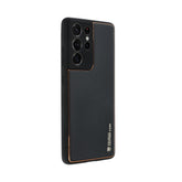 KOŽENÝ KRYT NA SAMSUNG GALAXY A25 5G HEYCASE LEATHER BLACK