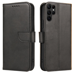 KNIŽKOVÝ KRYT NA SAMSUNG GALAXY S24 ULTRA HEYCASE MAGNET WALLET BLACK