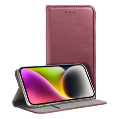 KNIŽKOVÝ KRYT NA REALME C67 HEYCASE SMART MAGNETO BOOK BURGUNDY