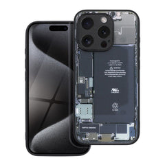 KRYT NA IPHONE 15 PRO HEYCASE ZERO CLEAR / BLACK