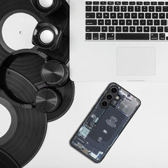 KRYT NA SAMSUNG GALAXY S24 HEYCASE ZERO BLACK / CLEAR