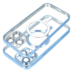 KRYT NA IPHONE 15 HEYCASE SHINE MAGSAFE BLUE