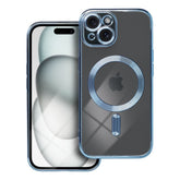 KRYT NA IPHONE 15 HEYCASE SHINE MAGSAFE BLUE