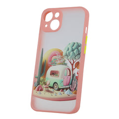 KRYT NA IPHONE 15 HEYCASE TRAVEL PINK