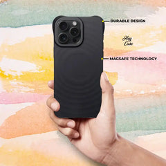 KRYT NA IPHONE 15 MAGSAFE HEYCASE ZEPHYR BLACK