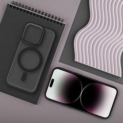 OVITEK ZA IPHONE 16 HEYCASE MAG MAGSAFE MAT ČRNA