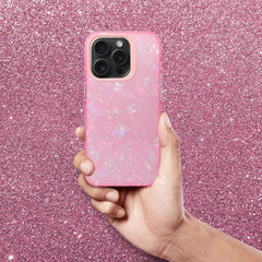 KRYT NA IPHONE 16 PRO MAX HEYCASE CRYSTALIC PINK