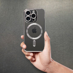 ZA IPHONE 16 PRO MAX HEYCASE MAGSAFE MAG SHINE CRNA