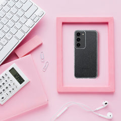 KRYT NA SAMSUNG A55 5G HEYCASE GLITTER CLEAR