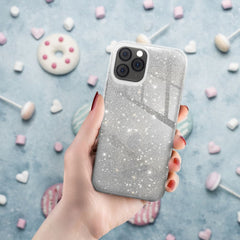 ZA SAMSUNG GALAXY A16 4G / 5G HEYCASE GLITTER SREBRNA