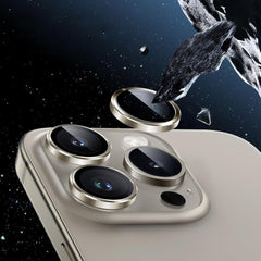 OCHRANNÉ TVRDENÉ SKLO PRE ŠOŠOVKU FOTOAPARÁTU HOFI CAMRING PRO+ IPHONE 16 PRO / 16 PRO MAX NATURAL TITANIUM