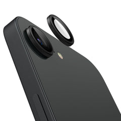 OCHRANNÉ TVRDENÉ SKLO PRE ŠOŠOVKU FOTOAPARÁTU SPIGEN OPTIK PRO GLAS.TR ”EZ FIT” CAMERA PROTECTOR 2-PACK IPHONE 16E BLACK