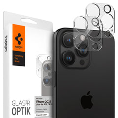 ZAŠTITA FOTOAPARATA SPIGEN OPTIK.TR PROTECTOR 2-PACK IPHONE 14 PRO / PRO MAX / 15 PRO / PRO MAX KRISTALNO JASNO