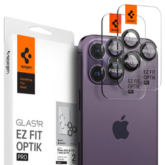 OCHRANA FOTOAPARÁTU SPIGEN OPTIK.TR ”EZ FIT” CAMERA PROTECTOR 2-PACK IPHONE 14 PRO / 14 PRO MAX BLACK