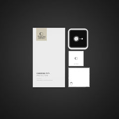 ZAŠTITNO OJAČANO STAKLO ZA LEĆU FOTOKAMERE TECH-PROTECT CAMRING FIT+ IPHONE 16E PROZIRNO