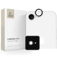 ZAŠTITNO OJAČANO STAKLO ZA LEĆU FOTOKAMERE TECH-PROTECT CAMRING FIT+ IPHONE 16E PROZIRNO