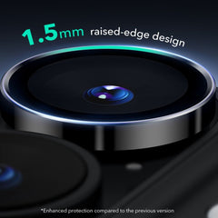 OCHRANNÉ TVRDENÉ SKLO PRE ŠOŠOVKU FOTOAPARÁTU ESR ARMORITE CAMERA PROTECTOR IPHONE 16 / 16 PLUS BLACK