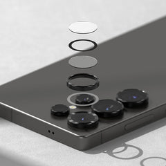 OCHRANNÉ TVRDENÉ SKLO PRE ŠOŠOVKU FOTOAPARÁTU RINGKE CAMERA FRAME PROTECTOR 2-PACK GALAXY S25 ULTRA BLACK