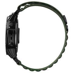NYLONSKA TRAKA ZA GARMIN 22MM FENIX 5 / 6 / 6 PRO / 7 HEYBAND NYLON PRO MILITARY GREEN