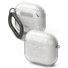 PUZDRO RINGKE AIR APPLE AIRPODS 4 GLITTER CLEAR