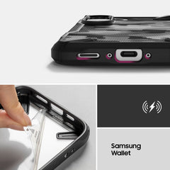 RINGKE FUSION X GALAXY A36 / A56 5G CAMO CRNA