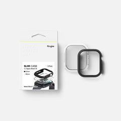 PUZDRO RINGKE SLIM 2-PACK APPLE WATCH 10 (42 MM) CLEAR & MATTE BLACK