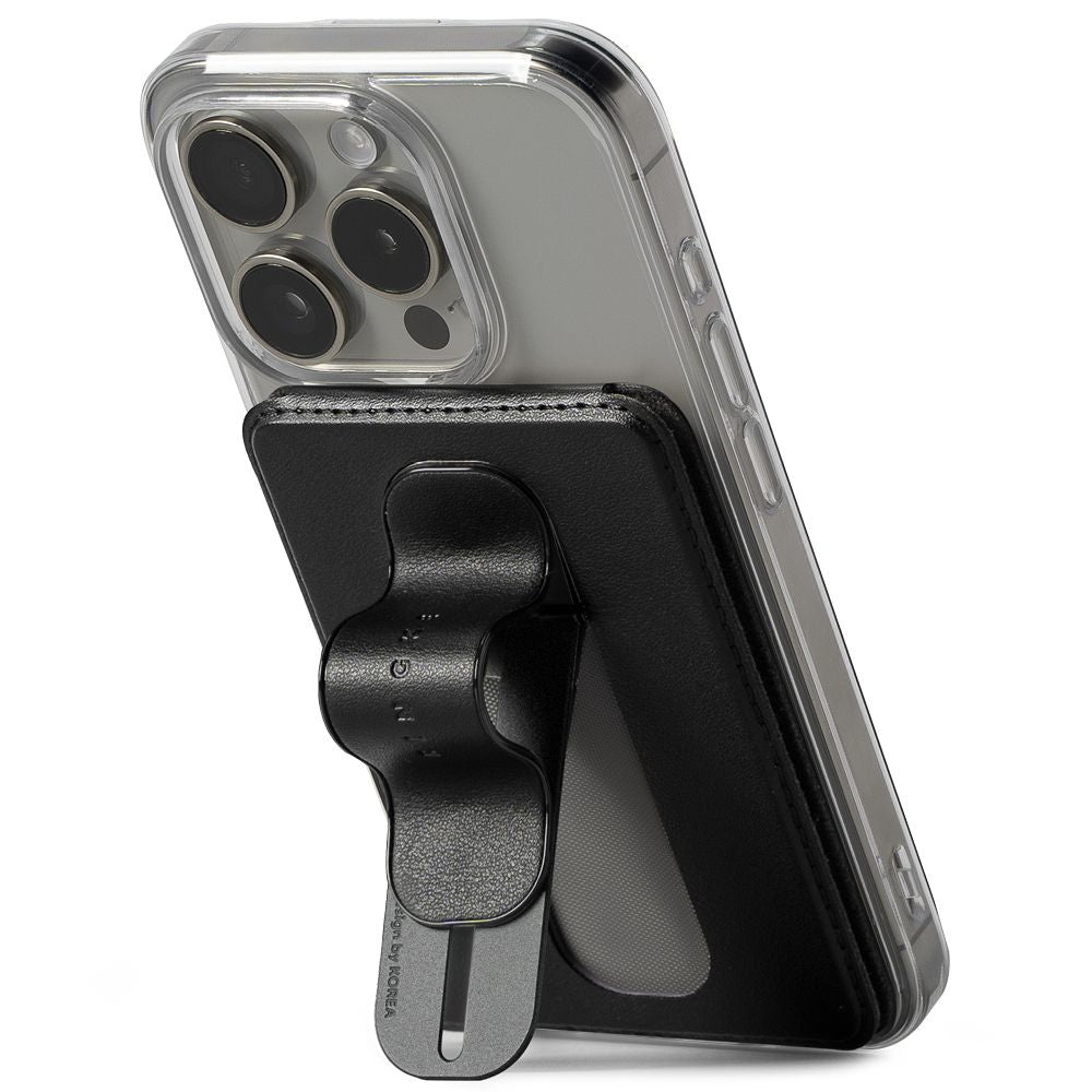 RINGKE WALLET SLIDE GRIP MAGSAFE UNIVERSAL MAGNETIC CARD HOLDER BLACK RINGKE WALLET SLIDE GRIP MAGSAFE UNIVERSAL MAGNETIC CARD HOLDER BLACK