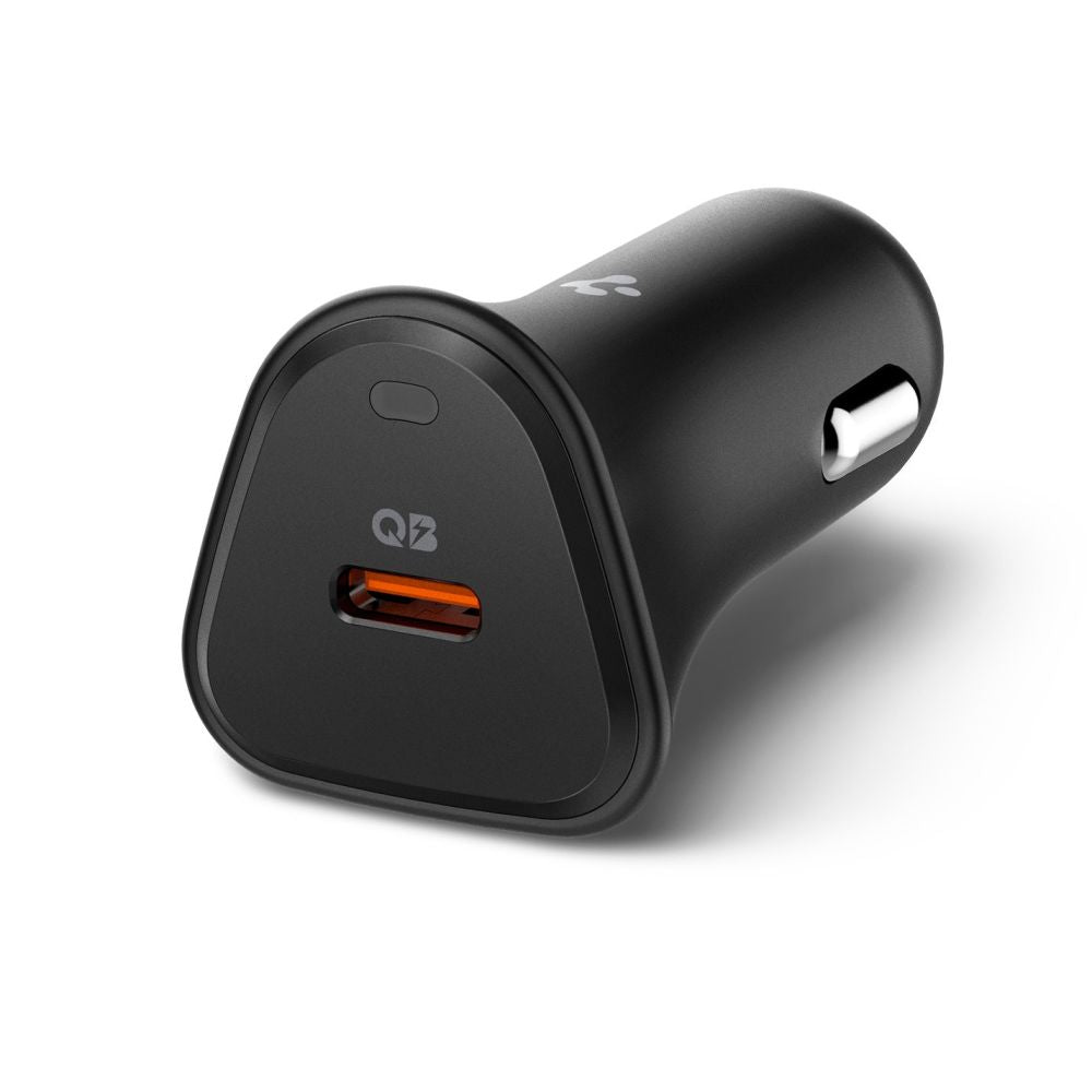 SPIGEN ESSENTIAL EV301 1-PORT CAR CHARGER 30W BLACK SPIGEN ESSENTIAL EV301 1-PORT CAR CHARGER 30W BLACK