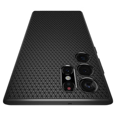 KRYT SPIGEN LIQUID AIR GALAXY S22 ULTRA MATTE BLACK