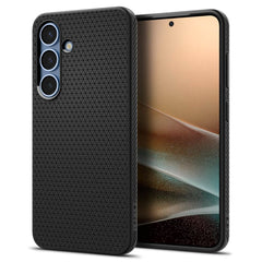 KRYT SPIGEN LIQUID AIR GALAXY S25+ PLUS MATTE BLACK