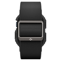 REMIENOK S OCHRANNÝM PUZDROM NA APPLE WATCH 4 / 5 / 6 / 7 / 8 / 9 / SE 44 / 45 MM SPIGEN LITE FIT ”PRO” MATTE BLACK