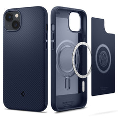SPIGEN MAG ARMOR IPHONE 14 PLUS MORNARSKA PLAVA