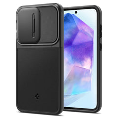KRYT SPIGEN OPTIK ARMOR GALAXY A55 5G BLACK