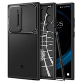 SPIGEN OPTIK ARMOR GALAXY S24 ULTRA CRNA