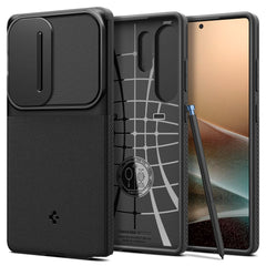 KRYT SPIGEN OPTIK ARMOR GALAXY S25 ULTRA BLACK