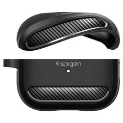 PUZDRO SPIGEN RUGGED ARMOR APPLE AIRPODS PRO 1 / 2 MATTE BLACK