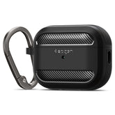 PUZDRO SPIGEN RUGGED ARMOR APPLE AIRPODS PRO 1 / 2 MATTE BLACK