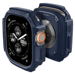 OCHRANNÉ PUZDRO NA APPLE WATCH ULTRA 49 MM SPIGEN RUGGED ARMOR NAVY BLUE