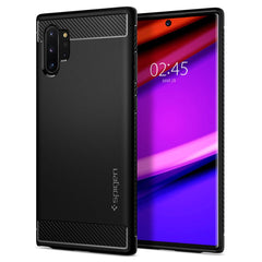 KRYT SPIGEN RUGGED ARMOR GALAXY NOTE 10+ PLUS MATTE BLACK