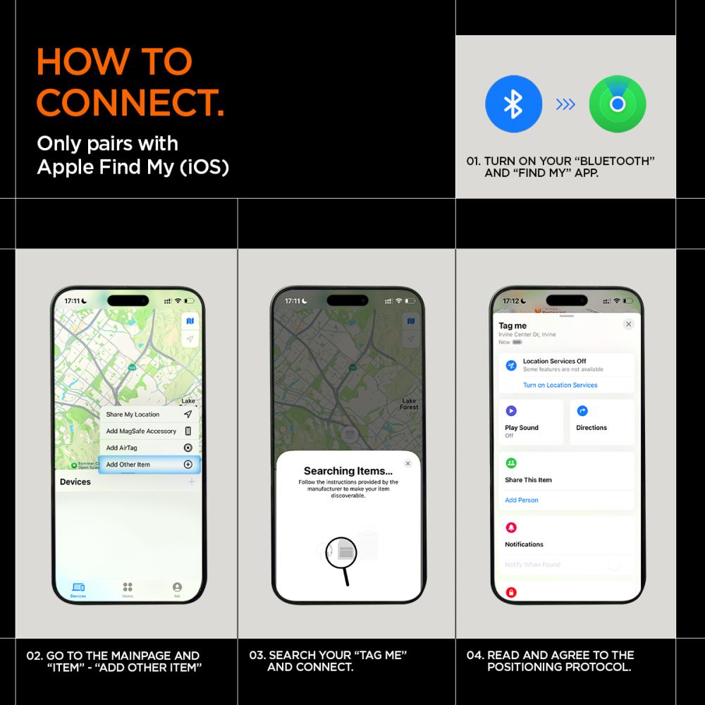 SPIGEN TAGME BLUETOOTH TRACKER BLACK SPIGEN TAGME BLUETOOTH TRACKER BLACK