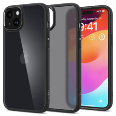 KRYT SPIGEN ULTRA HYBRID IPHONE 15 FROST BLACK