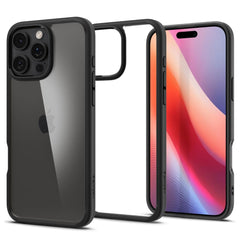 KRYT SPIGEN ULTRA HYBRID IPHONE 16 PRO MATTE BLACK