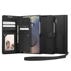 KRYT SPIGEN WALLET ”S” GALAXY S25 ULTRA BLACK
